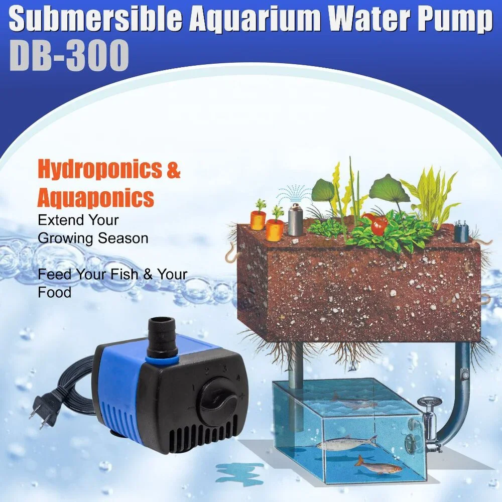 AD 50 GPH Adjustable Submersible Powerhead Water Pump 1pc.